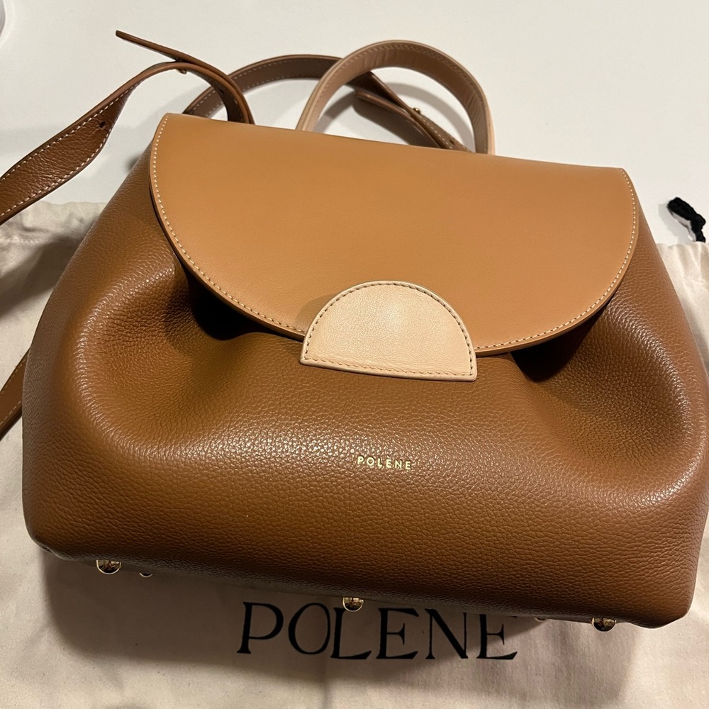 Polene Numero Un in Trio Camel. Large size. Worn twice.